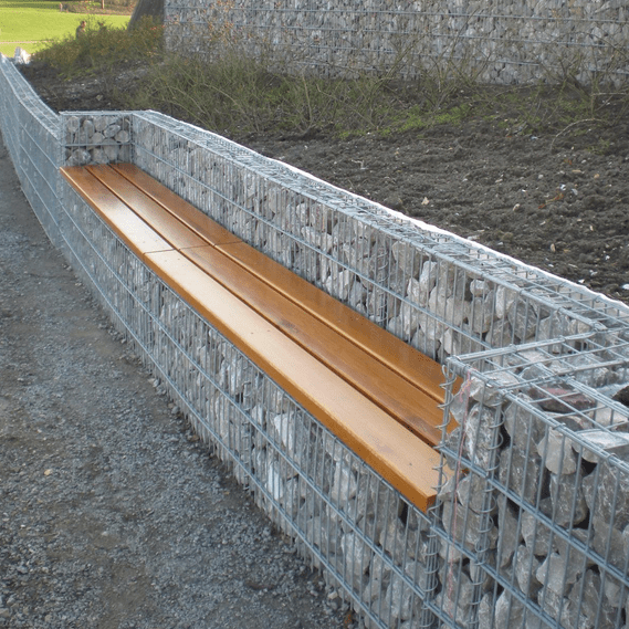 banc-en-gabion
