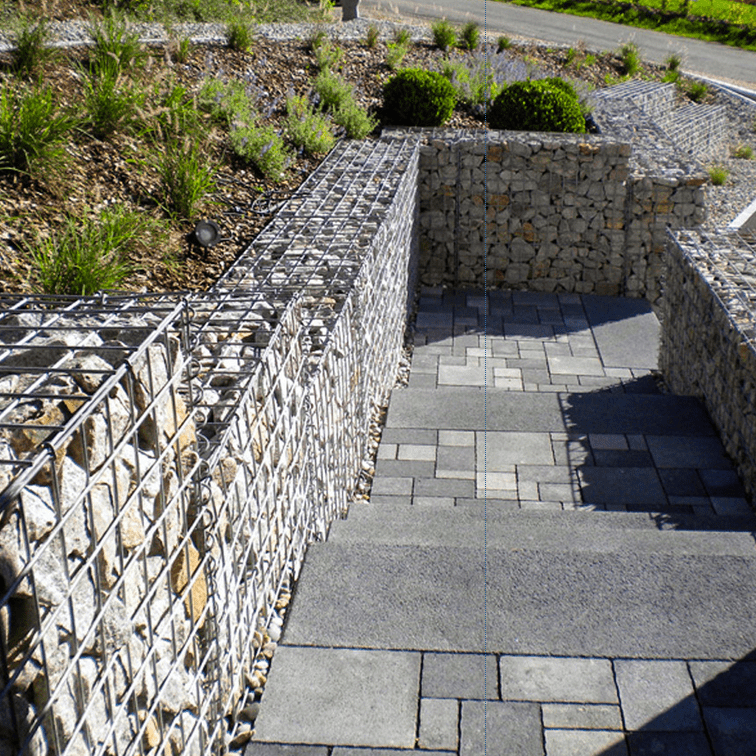 escaliers-en-gabion